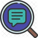Search Message Search Messaging Icon