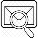 Search Message Data Find Icon