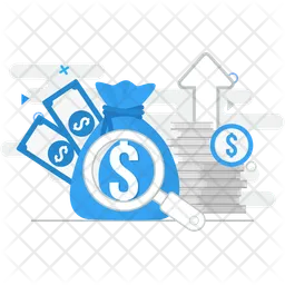 Search money  Icon