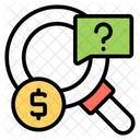 Search Money Search Dollar Search Currency Icono