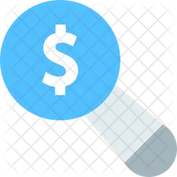 Search Money  Icon