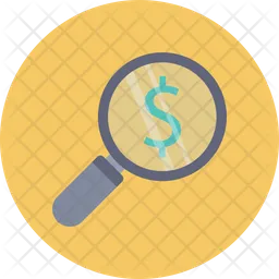 Search Money  Icon