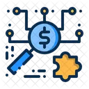 Business Search Money Icon