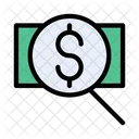 Audit Search Dollar Icon