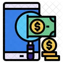 Mobile Find Money Icon