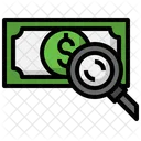 Search Money Money Detective Icon