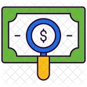 Search Money Find Money Searching Icon