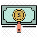 Search Money  Icon