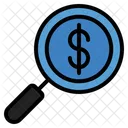 Search Money  Icon