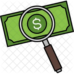 Search Money  Icon