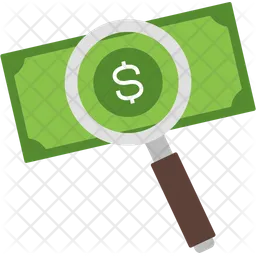 Search Money  Icon