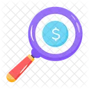 Search Money Search Fund Find Money Icon
