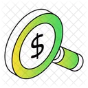 Search Money Search Dollar Audit Icon