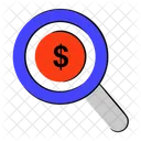 Search Money  Icon