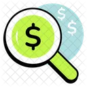 Search Money Search Dollar Finance Icon