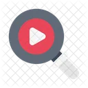 Search Video Find Icon