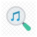 Melody Search Magnifier Icon