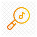 Search Music Loupe Icon