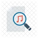 Search Music Files Icon