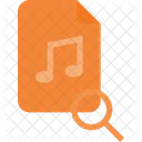 音楽ファイルを検索  アイコン