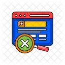 Search Not Found  Icon