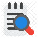 Search note  Icon