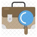 Search Office Bag  Icon