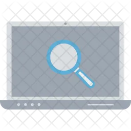 Search On Laptop  Icon