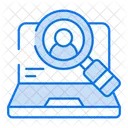 Search online candidate  Icon