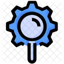 Seo Gear Magnifier Icon
