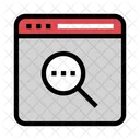 Online Search Magnifier Icon