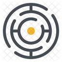 Search Pain Finding Pain Labyrinth Icon