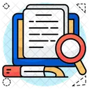 Search Paper Find Paper Look Paper Icon