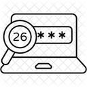 Search Password Find Password Look Password Icon
