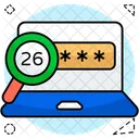 Search Password Find Password Look Password Icon