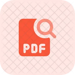 Search Pdf File  Icon