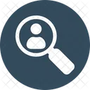 Search Employee Magnifier Profile Icon