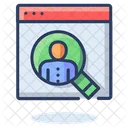 Search Person  Icon