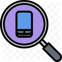 Search Phone Search Smartphone Search Mobile Icon