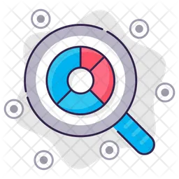 Search Pie Chart  Icon