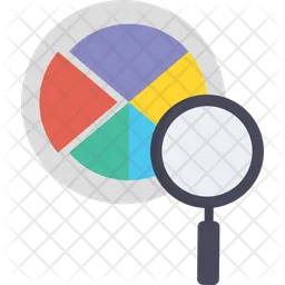 Search pie Chart  Icon