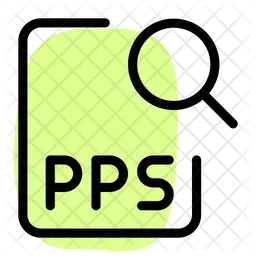 Search Pps File  Icon