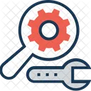 Search Process Spanner Icon