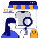 Search Product Search Cloth Find Cloth Icon