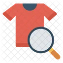 Search Cloth Shirt Icon