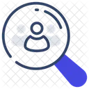 Search Profile User Search Person Search Icône