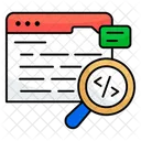 Search Programming Search Coding Html Coding Icon