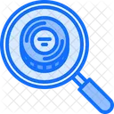 Search Puck Search Hockey Match Icon
