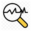 Search Pulses Magnifier Icône