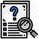 Search Question Paper  Icon